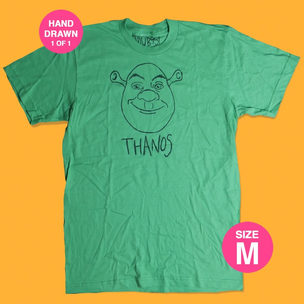 Shrek Thanos (HAND DRAWN 1 of 1)